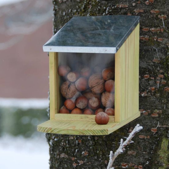 Best for Birds Eekhoornvoederhuisje - Vogelvoederhuisje -12 x 23 x 18 cm