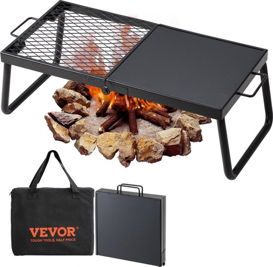 Outsunny Houtskoolgrill Van Staal Grillwagen Met Afsluitbaar Deksel Grillrooster Wielen Handgreep Houten Plank~24tfr0q6pq800