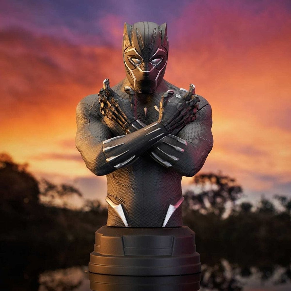 Avengers: Endgame Bust 1/6 Black Panther 15 cm