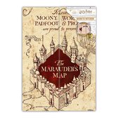 Harry Potter - A5 notitieboek - Kaart van de Marauder