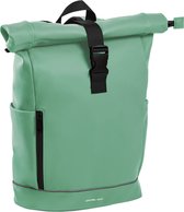 Daniel Ray Highlands Rolltop Sac à dos pour ordinateur portable étanche - 15,6 pouces - Turquoise