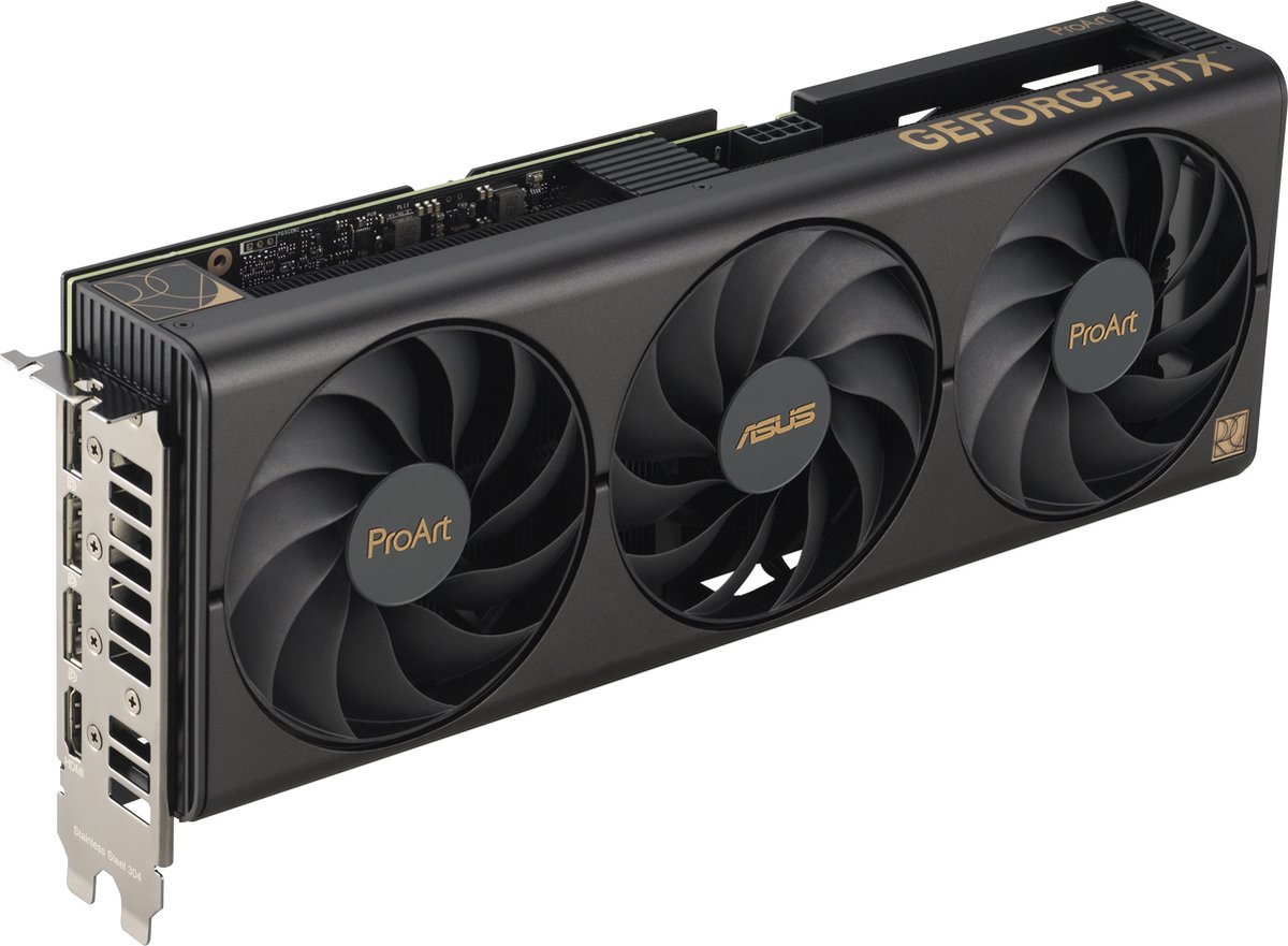 Asus Proart Geforce Rtx 4070 Oc Edition 12Gb Gddr6X videokaart