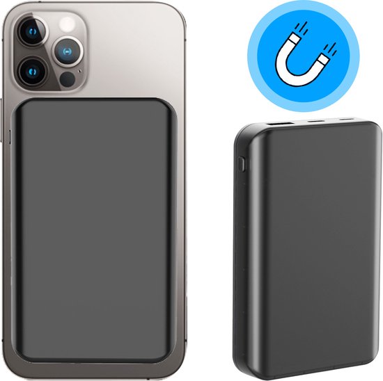 Batterie externe magnétique 15W - Wireless charger pour iPhones
