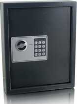Coffre-fort à clés électronique adapté à 48 clés - Grijs - Incl. clé de rechange