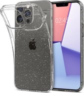 Geschikt voor Spigen Apple iPhone 13 Pro Max Liquid Crystal Hoesje Glitter