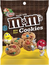 Keebler M&M Cookies - 5 Pack - Bite size cookies - Amerikaanse koekjes - 45g x 5