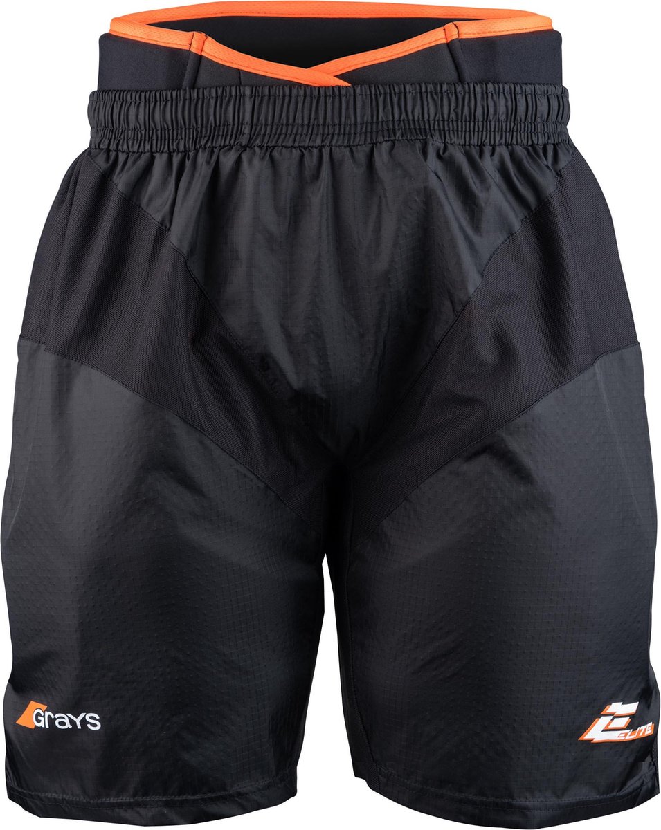 Grays hockey keeper kit Overshort Snr Zwart - maat M