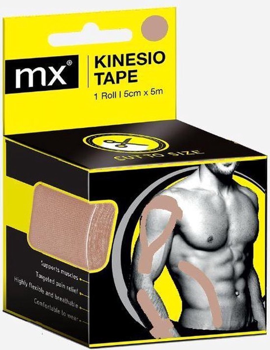Goedkoopste Mx Health Kinesio Tape Beige 5cmx5m
