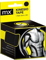 MX Health Kinesio Tape Black 5cmx5m