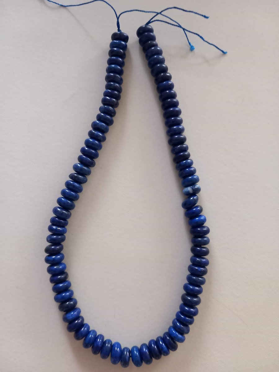 Baylina® losse streng natuursteen edelsteen lapis lazuli 1 cm kaasjes lengte 40 cm lang 70 g