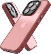 IYUPP Bumper adapté à Apple iPhone 15 Pro Case Rouge