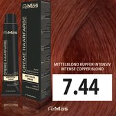 Femmas (7.44) - Haarverf - Medium Blond Koper Intens - 100ml