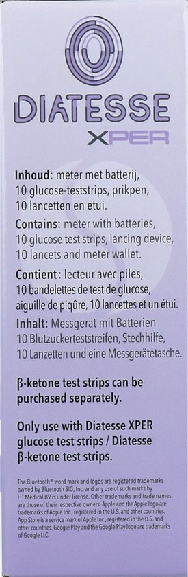 Diatesse Xper Startpakket (incl. 10 strips) + Ketonen