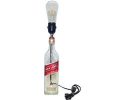 Johnnie Walker red 0.75l whisky fles lamp - Tafellamp - Sfeerlamp Image
