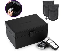 Inside Safe Faraday Box Autosleutel - Autosleutel RFID Antidiefstal - Keyless Entry Hoesje - RFID Beschermhoes Autosleutel - Sleutelbeschermer Keyless Auto