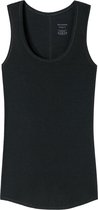 SCHIESSER Personal Fit singlet (1-pack) - dames onderhemd zwart - Maat: M