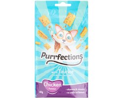 Purrfections Kattensnacks - Kip - 5 x 60 gr