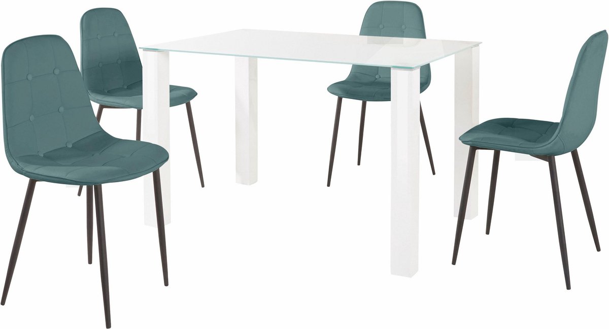 Norma-Eetset - 120 cm - Blauw