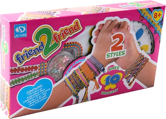 Kit de fabrication de bracelet d'amitié pour filles
