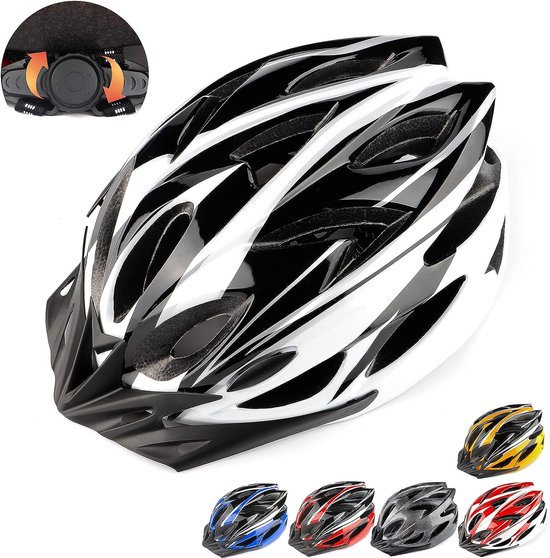 Casque Vélo Adulte Femme Homme avec Visière, Casque pour VTT Vélo