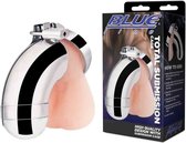 Blue Line - C&B GEAR Total Submission Chastity cage