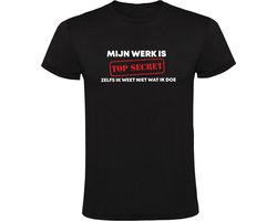 Grappig Werk T-shirt Heren - Kantoor Humor Shirt - Collega voor Werk