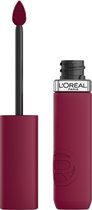L'Oréal Paris Infaillible Matte Resistance lippenstift – Langhoudende Vloeibare Lipstick met een matte finish Verrijkt met Hyaluronzuur - 560 Pay Day - 5ml