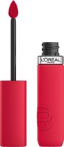 L'Oréal Paris Infaillible Matte Resistance lippenstift – Langhoudende Vloeibare Lipstick met een matte finish Verrijkt met Hyaluronzuur - 245 French Kiss - 5ml