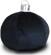 Unique Living - Kussen Xmas Ball 40cm Ø Black