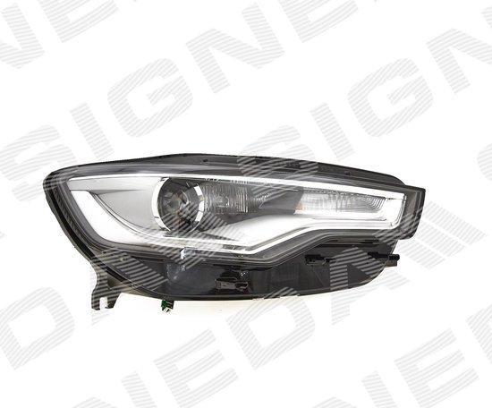 LAINGJINGMEI Auto Case Koplamp Caps Compatibel met Audi A1