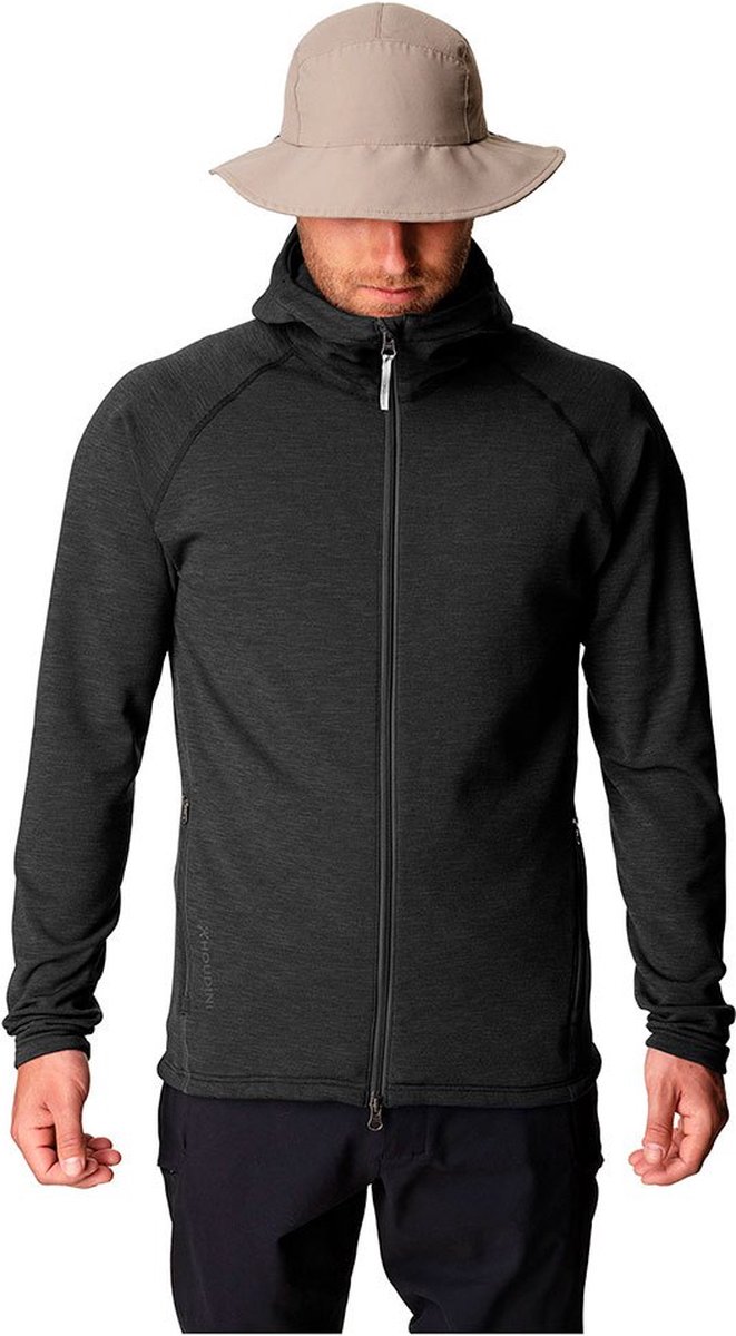 Houdini Sportswear Outright Houdi - Fleecevest - Heren Rock Black L
