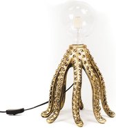 Housevitamin Octopus Tafel lamp - Goud- 25x25cm E27 Fitting - Design - Eyecather