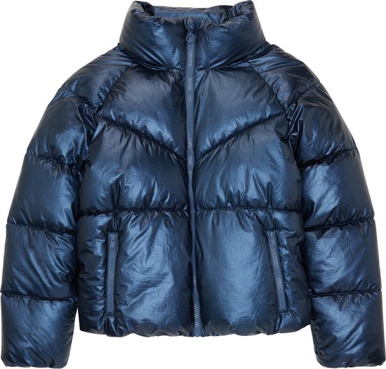 TOM TAILOR puffer jacket w. hidden hood Meisjes Jas - Maat 128