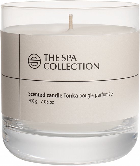 The Spa Collection - Scented Tonka Candle - Geurkaars - 200 gram