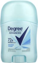 Degree - Advanced 72 Hour MotionSense - Antiperspirant Deodorant - Shower Clean - Reisformaat - 14 g