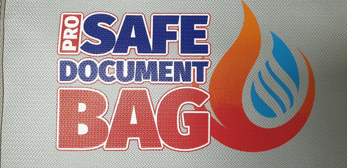Pro Safe Document Bag - Brandbestendige en waterbestendige zak - XL 38 x 28 cm
