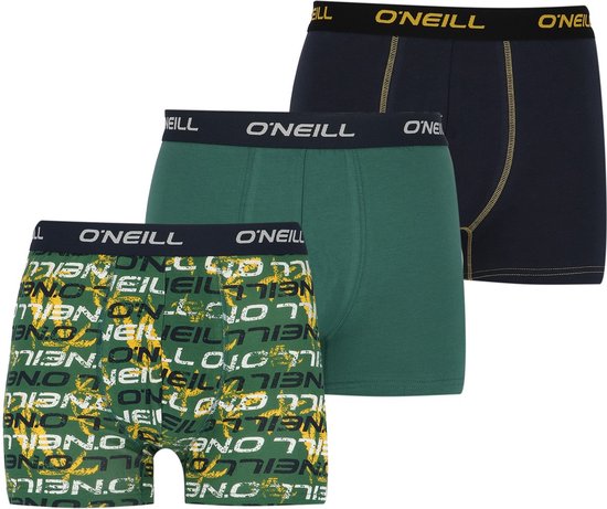 O'Neill - 3-Pack Boxershorts - Maat:XXL - Logo en Kleuren -
