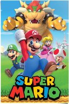 Poster Super Mario - character montage 91,5x61 cm