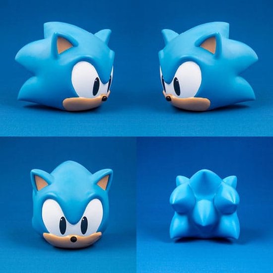Fizz Creations Sonic The Hedgehog - Sonic the Hedgehog Mood Light Sonic Head 12 cm Projectorlamp - Multicolours — afbeelding 3