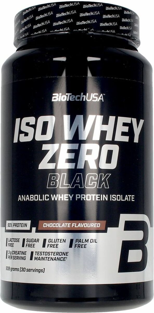 Protein Poeder - Iso Whey Zero Black - 908g - BiotechUSA - Chocolade