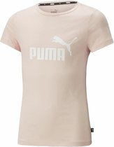 Puma Essentials kinder sport T-shirt - Roze - Maat 176