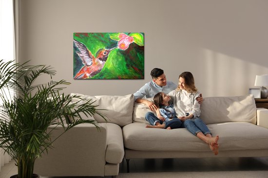 Peinture Roi - Toile Vogel - 90 x 60 cm