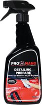 ProNano | ProNano Detailing Prepare 750ml | Nano Technologie |  wordt gebruikt om lakwerk, bumpers en andere delen van een exterieur 100% vetvrij te maken, alvorens een wax of coating aan te brengen. Dit zorgt voor een betere hechting.