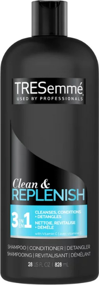 Tresemme Cleanse and Replenish 3-in-1 Shampoo and Conditioner 28 oz