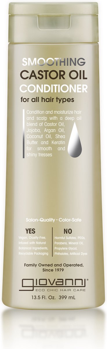 Giovanni Cosmetics - Smoothing Castor Oil Conditioner - 399 ml