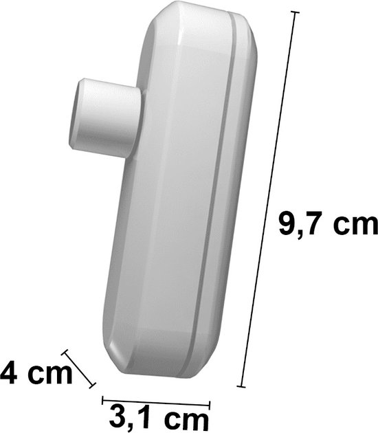 Snoerdimmer - Wit - 0-50 Watt - 220-240V - Fase Afsnijding - Merkloos