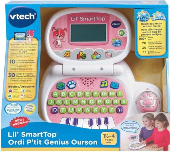 Ordinateur portable pour enfants avec Musique - Jouets pour ordinateur  portable