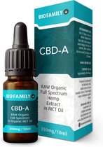 Bio Family Organic 3,5% - 350mg CBD-A Raw Complete Spectrum