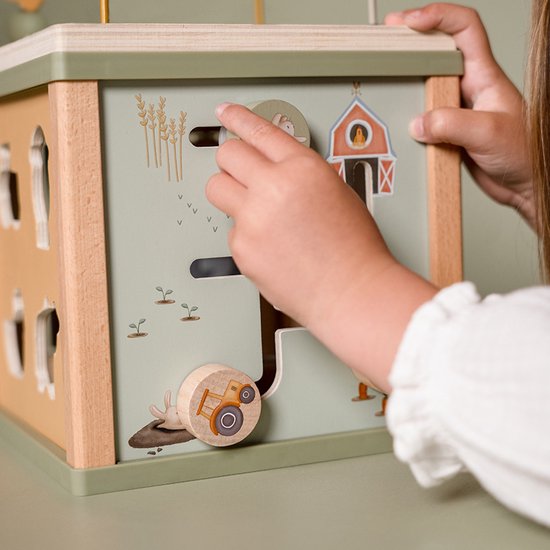 Little Dutch - Activiteitenkubus FSC - Little Farm van Little Dutch — afbeelding 4