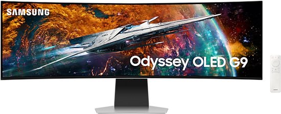 Samsung Odyssey G9 OLED Gaming Monitor - 49 inch - 240Hz